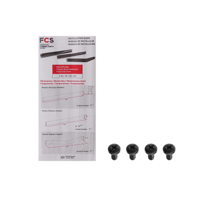 RAP-1F FURUKAWA Panel Ciego 1U Negro Acero para Rack 19pulg 35150512