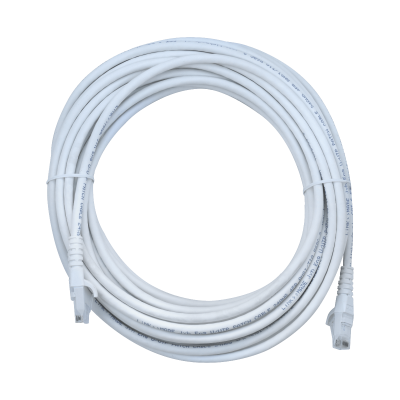 CP6W-100L LINKMADE 10 metros Cat6 U/UTP Blanco LSZH Latiguillo de Red Moldeado Multifilar