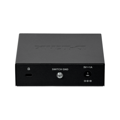 DGS-105 D-LINK Metalico 5-1000 Gigabit Switch no-Admin no-Rack Compacto inc/5V