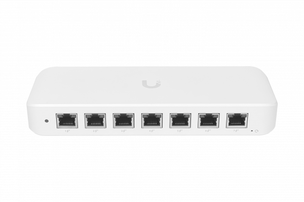 USW-ULTRA-210W UBIQUITI 210W-tot 8-1000-PoE+ PoE-in Switch Ultra L2 Unifi inc-54V/210