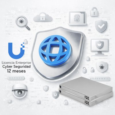 ULE1. UBIQUITI para EFG UXG-Enterprise 1-Emplazamiento CyberSecure Licencia de 12-Meses