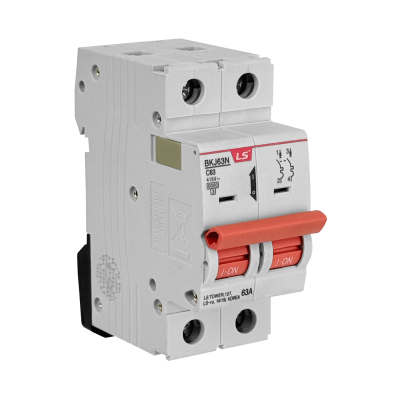 AUTOMATICO2-63A Bipolar 2x63A 6kA 230/400V Interruptor Automatico Curva C63