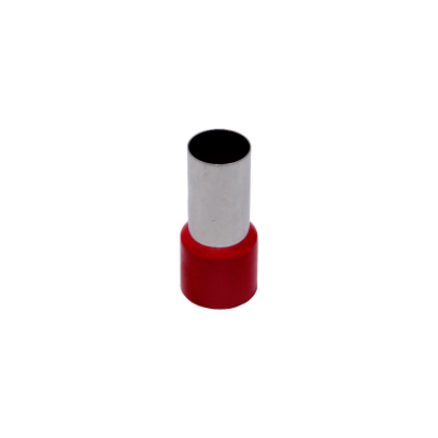 E95-25-R. Rojo 95,0mm2 25/43,0mm 10-unid AWG3/0 Ferrules Terminal Aislado Crimp