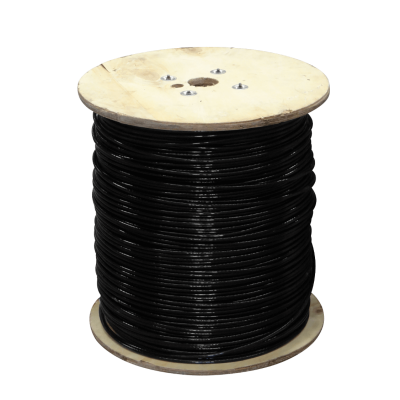 LASH-8 1000 Metros Cable de Amarre Aislado Acero-6mm Cubierta-PVC/UV diámetro-total-8mm