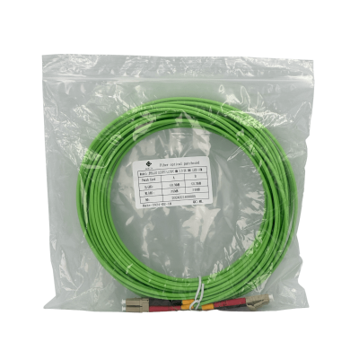 JF5LL10 10mt LC-LC OM5 Multimodo MM Dúplex Cable de Fibra 3.0mm 50/125um LSZH