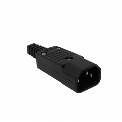 CMV Conector Hembra C14 para Cable de Poder de PC 10A Color Negro