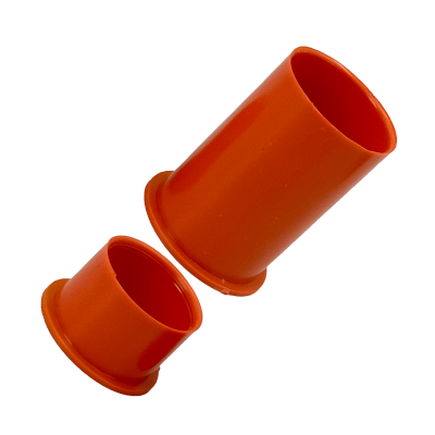 NVC40-SA. Accesorio salida de caja PVC diámetro 40mm para conducto naranjo con certificación SEC