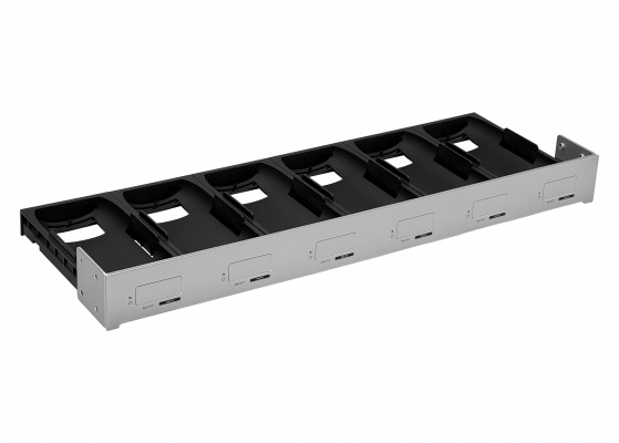 AI-PORT-RM UBIQUITI Panel Organizador Rack 1U para Dispositivos UP-AI y UP-AI-Port Capacidad para 6 Unidades