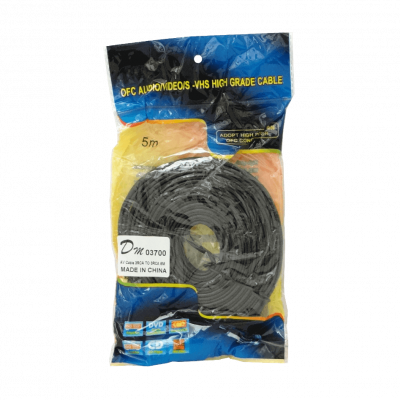 AV-5R3 Cable Audio-Video 5 metros 3-RCA Macho a 3-RCA Macho 3x3 500cm