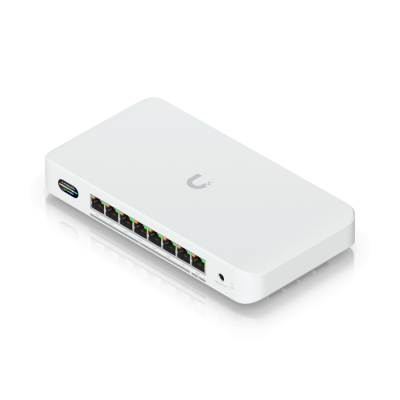 UDB-SWITCH. UBIQUITI Bridge+Switch WiFi7 7-2500 1-10G PoE+ 35W-tot inc-54V/59Wplug