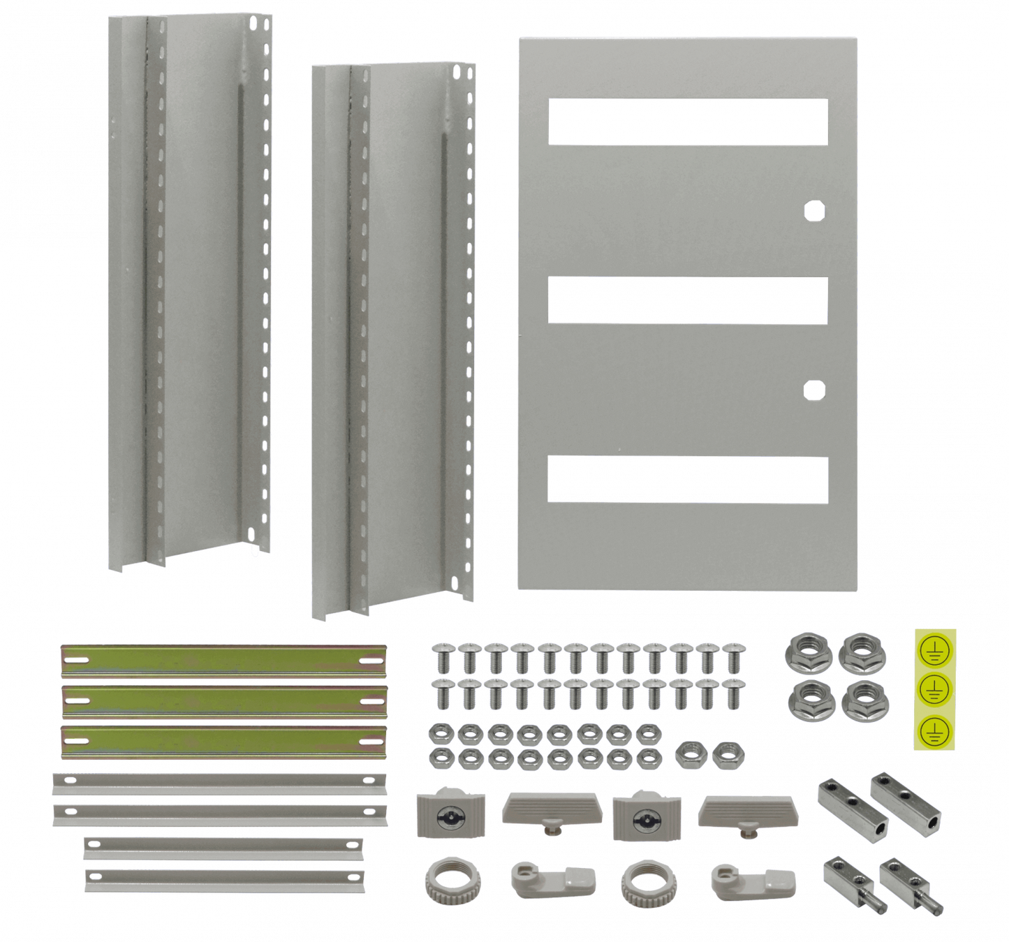ST-625 TIBOX 543x327mm 3-RielDIN-33cm Bastidor interior p/Gabinete ST4-625 MDST64