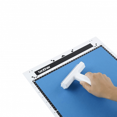 CABRY1 BROTHER Rodillo de Mano 102mm para pegar Mat ScanNcut2 p/Plotter Corte