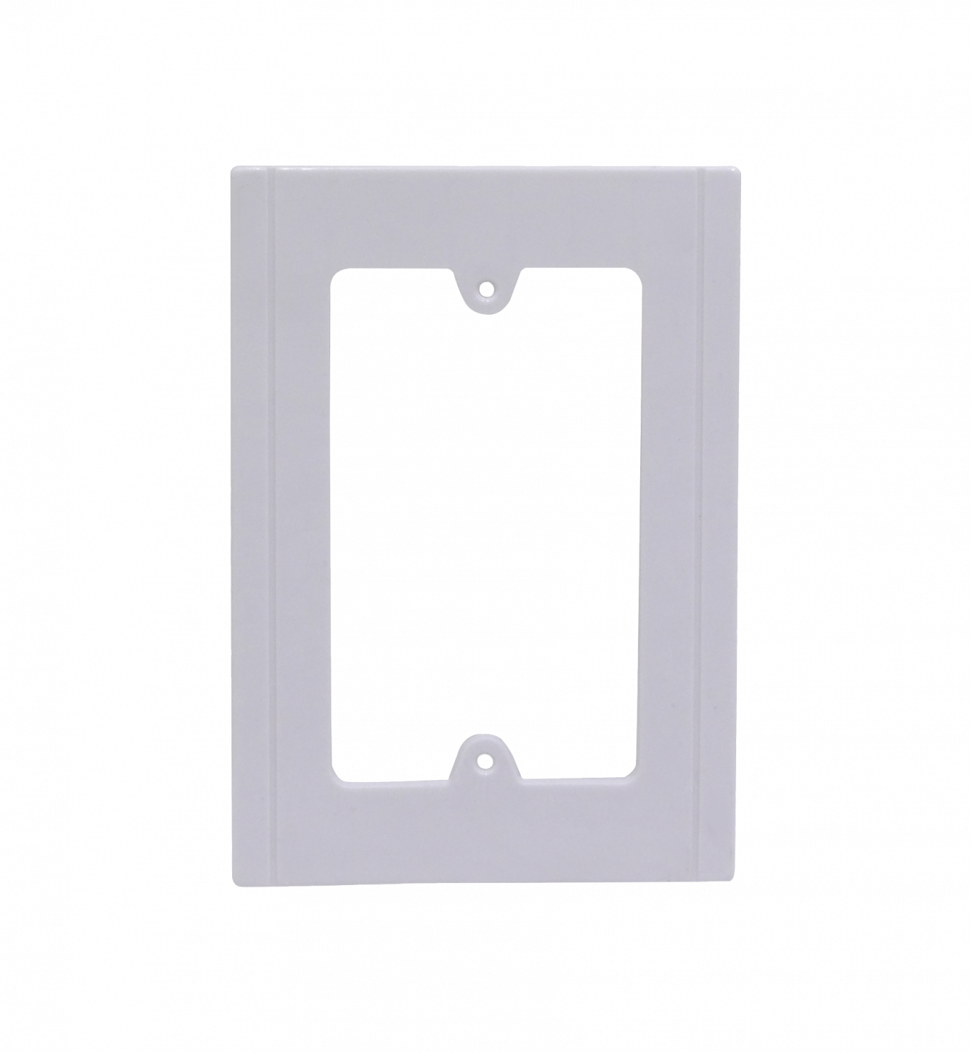QN1K LINKCHIP Soporte Universal para Módulo 100x50mm Perfil Bajo Blanco con Tornillos BTKS