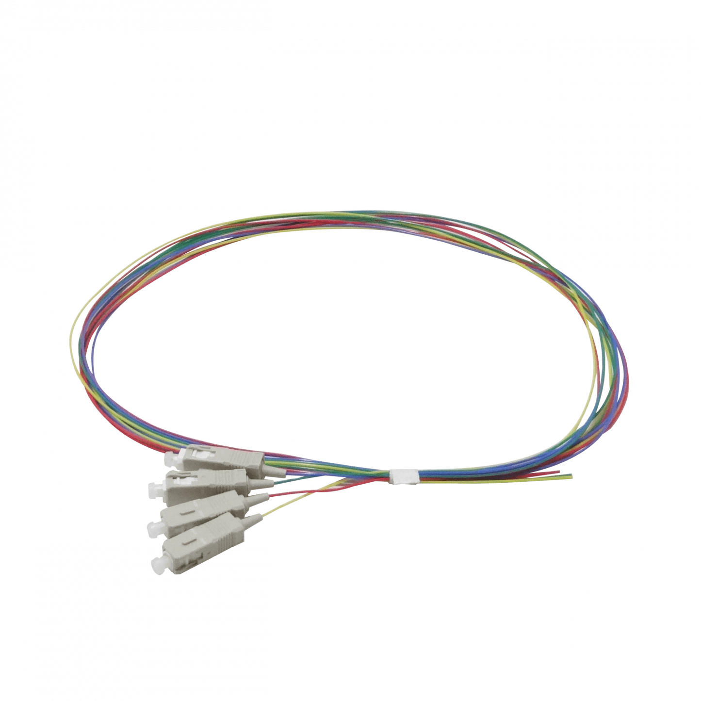 JF3C-4. Pigtail SC/UPC OM3 Multimodo 1,5 metros 4 unidades 50/125µm 0,9mm 150cm