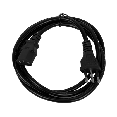 NIMC Cable de alimentación Chile a C13, 1.8 metros (180cm), calibre 3x0.75mm², 6 amperios, norma CEI23-16-VII, material de aleación