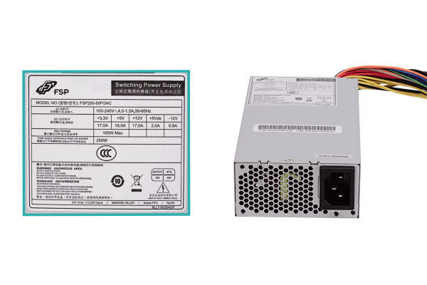 FSP250 FSP Fuente de Alimentación rack 1U 250W Necesita cable alimentación C13