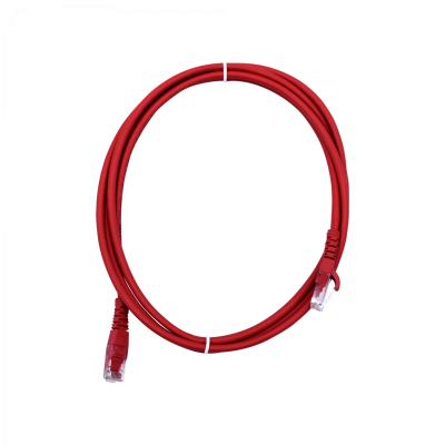 CP6R-20L LINKMADE 2MT CAT6 ROJO LSZH CABLE PATCH MOLDEADO MULTIHILO