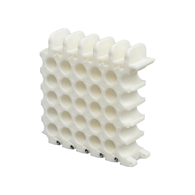 COMB-25 Organizador para 5x5 25 Conductores UTP/FTP máx-9mm Agrupador Manojo Blanco 8x8cm