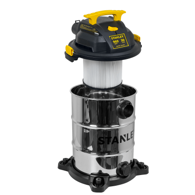 ASPIRADORA-1200 STANLEY Aspiradora 960W para Líquidos y Sólidos 30 Litros 5,0HP 220V Cable-3,6mts IPX4