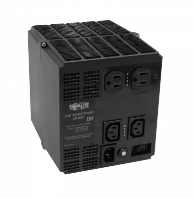 LR1000 TRIPPLITE 1000W Estabilizador de Voltaje 4-Tomas C13 174-280VAC Tensión