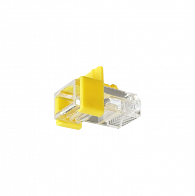 PLUG-010-YW TRIPPLITE Pack de 10 Bloqueos Amarillos para Conector RJ45 Universal necesita llave
