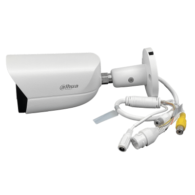 CAMI-BALA4F DAHUA Cámara Bala 4MP Full Color RCA 3,6mm PoE IR30m IP67 Ranura MicroSD SMD