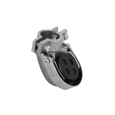 EMT20-CAP Cubierta Superior para Tubería Conduit EMT de 20mm con 5 Bocas de Cableado para diámetros 17-25mm