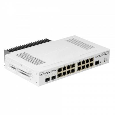 CCR2004-16G-2S+PC MIKROTIK EnfriamientoPasivo 4-1,2GHz 16-1000 2-SFP+10G L6 2/36-57VDC incl/1x48V