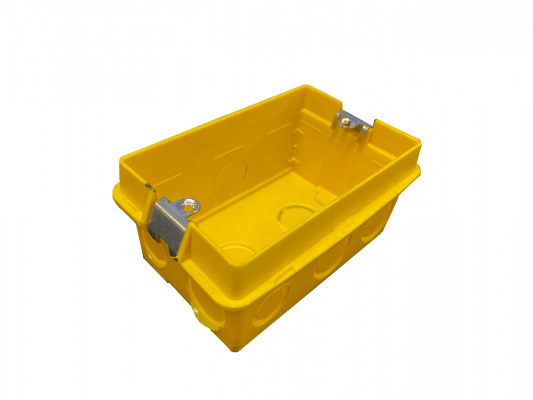 503L BTICINO Amarilla Caja-Empotrar 106x71x52mm Para-Tubo-5/8-Pulgadas Muro-Concreto