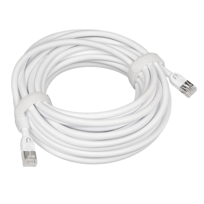 WOP-8 UBIQUITI 8mt Blanco F/UTP Cat5e Cable UACC-Cable-Patch-Exterior-8M-W