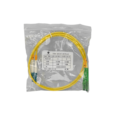 JFSBL1. 1mt SM LC/UPC-LC/APC MonoModo SM Duplex Jumper Cable Fibra 3.0mm 9/125