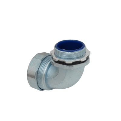 M40-SAC Metálico 40mm Conector Curvo Prensacables para Conduit Aislante IP65