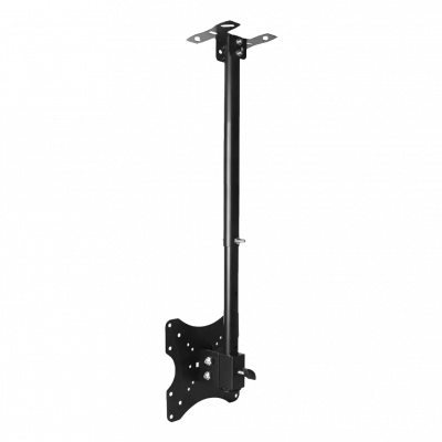 TV-TECHO1432 Soporte de Techo 60-100cm para Televisor LCD 14-32-Pulgadas Giro 360-Grados Inclinación 15-Grados