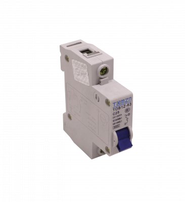 AUTO-DC-25A TOMZN 25A 125VDC Corriente Directa Disyuntor Automático Termomagnético C25