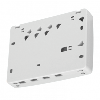 BOX-4C 4-Puerto 4-CL-Rectangular IP20 Caja Blanca de Terminación Fibra NAP