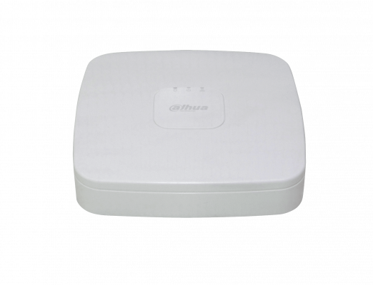 NVR-4. DAHUA NVR 4-CH 1-100 VGA HDMI 2-RCA 2-USB 12MP 1xSATA10TB WizSense