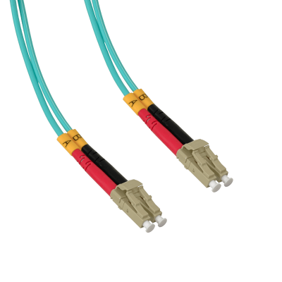 JF3LL1 1 metro LC-LC OM3 Multimodo MM Dúplex Puente Fibra 3.0mm 50/125um LSZH