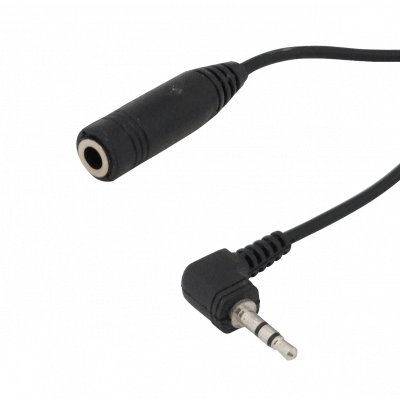 AUDIO-MH23 3,5mm-Hembra 2,5mm-Macho 12cm Hembra-Macho Cable de Audio Conector Jack-1/8-3/32 0,1m