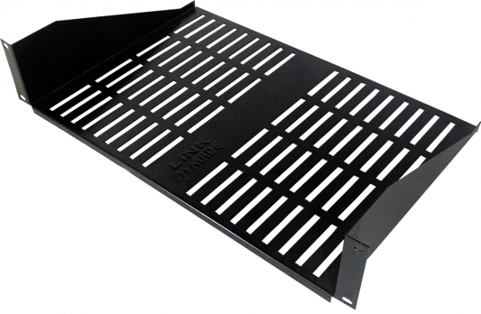 RB2-3VL-LIQ S/CAJA LINKMADE Ventilada 2U 30cm-Fondo Bandeja Negra p/Rack req-Torni