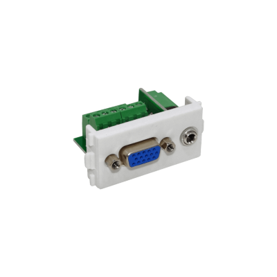 FQVRA módulo adaptador VGA hembra DB15 a regleta de 10+3 pines conector DE-15 hembra para cajas FQ1 FQ2 FQ3