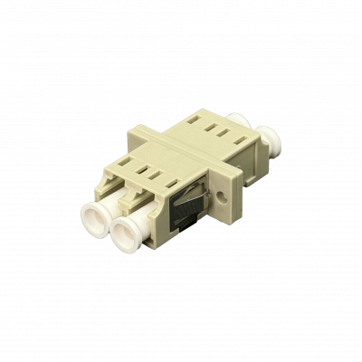 FAMLD LC-LC Beige MM DX-Duplex Acoplador para Fibra Adaptador para Panel Frontal-CL/Caja