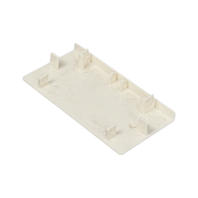 QN1R LINKCHIP 100x50mm Tapa Terminal Recta-Plana Blanca CCA-10050-TFR