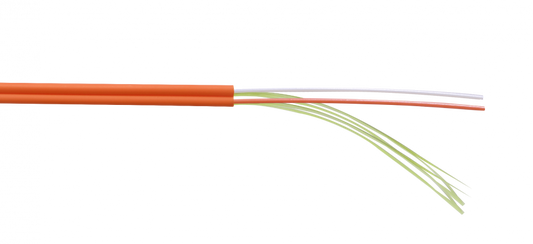 CF1Z2 FIBRA OM1 Cable Dúplex Zipcord 2,8x5,7mm LSZH 1-metro Multimodo MM 62.5/125um