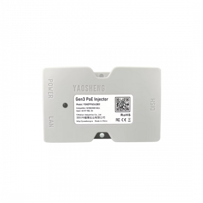 V4-POE Adaptador Starlink-V4 1 Puerto Gigabit 48-57VCC 5A Inyector Omite Router