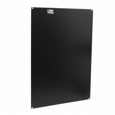 RAP-15 LINKMADE 15U 667mm Panel Ciego Obturador Rack 19 Pulgadas Acero Negro