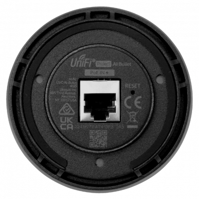 UVC-AI-BULLET UBIQUITI Cámara Tipo Bala 5/4MP Detección Personas/Vehículos Infrarroja IP65 IK04 Micrófono 1000 requiere-PoE-af