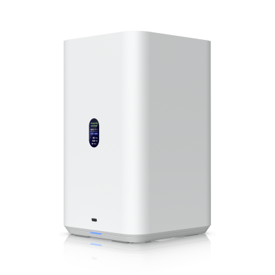 UNAS-2-W UBIQUITI Blanco NAS 2xHD-RAID 1-2500 PoE++ USB-C-5Gbps UniFi Drive