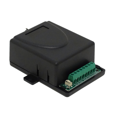 RECEPTOR YET428PC Módulo receptor de control de 2 canales para 12V/24V compatible con frecuencias 315/433MHz dimensiones 6x4x3cm