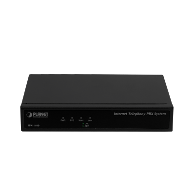 IPX-1100 PLANET Central Telefónica IP 100-SIP 2-Puertos LAN WAN Puerto Consola USB Función Fax