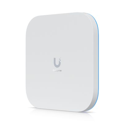 E7 UBIQUITI Punto de Acceso WiFi7 2x4x4 bandas 2.4/5/6GHz 1-10G 1-1000 ganancia 5/6/6dBi necesita-PoE++ 43W